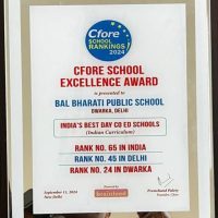 CFORE School Excellence  Award