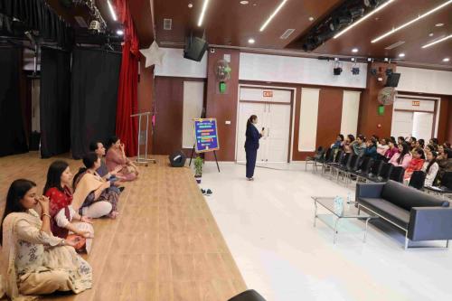 Meditation workshop on Equanimous State of Mind by Ms ISHA ARORA