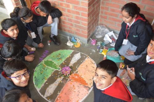 Rangoli Making Activity