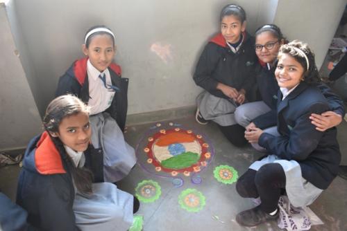 Rangoli Making Activity