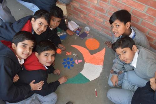 Rangoli Making Activity