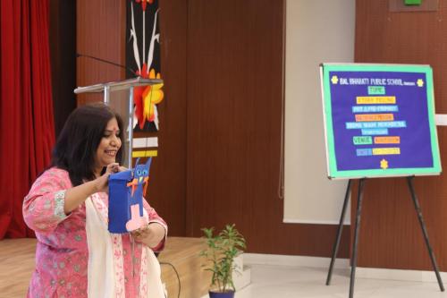 Workshop on Story Telling By Ms Seema Wahi Mukherjee