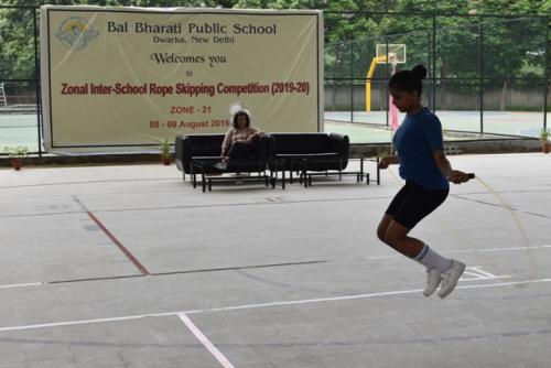 ZONAL INTER SCHOOL ROPE SKIPPING COMPETITION 2019-20