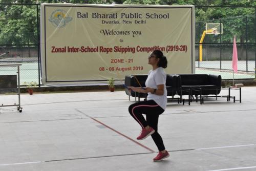 ZONAL INTER SCHOOL ROPE SKIPPING COMPETITION 2019-20