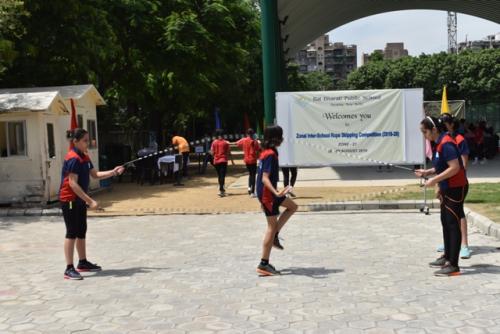 ZONAL INTER SCHOOL ROPE SKIPPING COMPETITION 2019-20