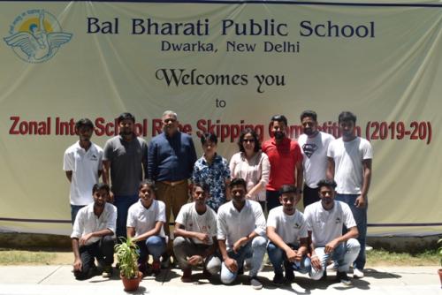 ZONAL INTER-SCHOOL ROPE SKIPPING COMP.(2019-20) DAY ONE